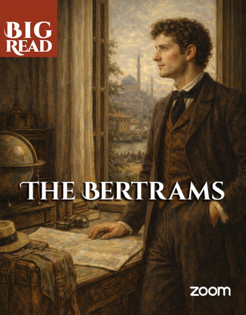 Young Victorian man looking out of a window in Jerusalem