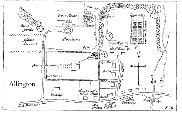 Map of Allington