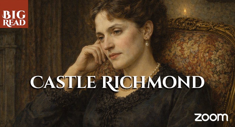 portrait of a Victorian woman gazing complatively